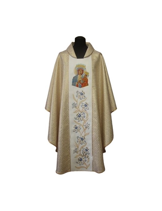 Casulla bordada de MB de Czestochowa