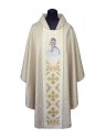 St. Teresa of Calcutta embroidered chasuble