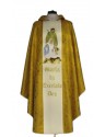 Casula bordada a ouro - Natal