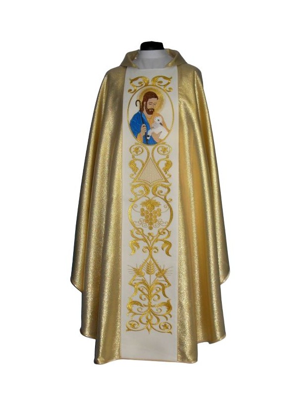 Casulă a Păstorului Bun - culoare aurie