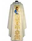 Chasuble of the Good Shepherd - smooth cream color
