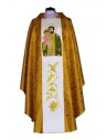 Chasuble with image of St. Joseph (brocade)