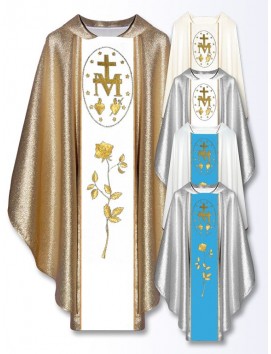 Casula mariana ricamata