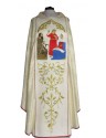 Embroidered chasuble - Annunciation - Holy Family