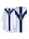 Semi-Gothic Marian chasuble (19)