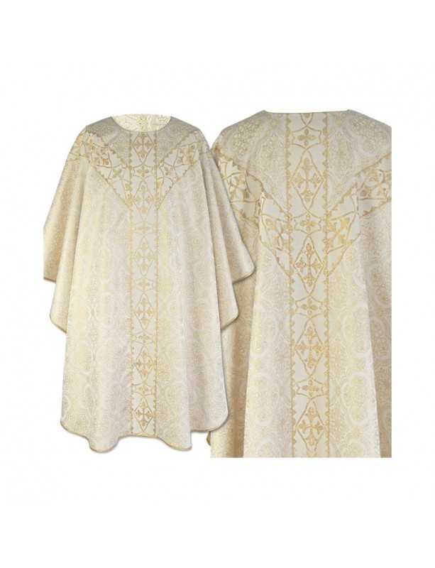 Chasuble semi-gothique - couleurs liturgiques