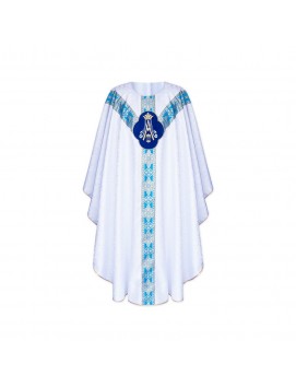 Chasuble mariale semi-gothique