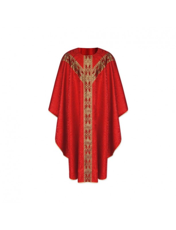 Chasuble semi-gothique - couleurs liturgiques