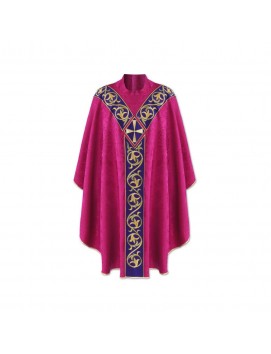Semi-Gothic chasuble - pink (45)