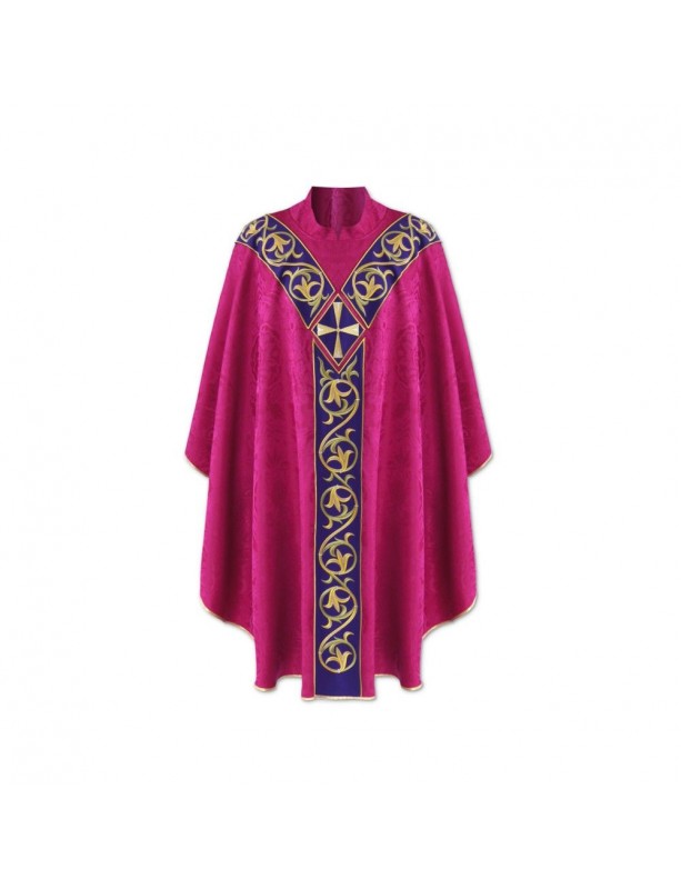 Casulă Semi-Gotică - roz (45)