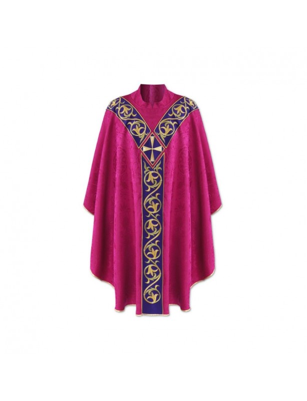 Semi-Gothic chasuble - pink (45)