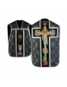 Embroidered Roman chasuble - Christ on the cross (19)