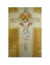 Embroidered Roman chasuble - Christ on the cross (20)
