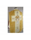 Embroidered Roman chasuble - Christ on the cross (20)