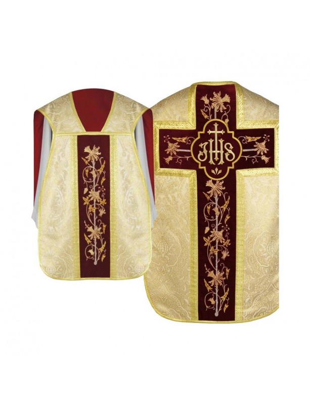 Casulla romana IHS - oro