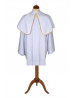 Altar server cloak white one-sided