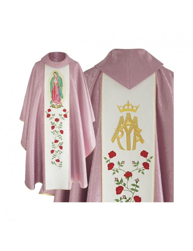 Gothic chasuble "Our Lady of Guadalupe (34)