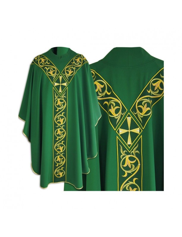 Halbgotisches Messgewand - liturgische Farben
