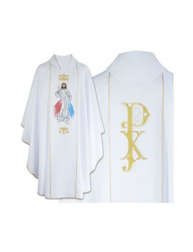 Embroidered chasuble of Jesus the Merciful (05)