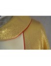 Christmas chasuble - gold brocade fabric