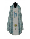 Embroidered Marian chasuble of Mary Immaculate