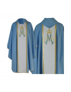 Casula mariana gótica bordada (22)