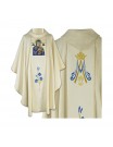 Embroidered chasuble of Our Lady of Perpetual Help