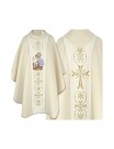 Embroidered chasuble with image of St. Joseph (4)
