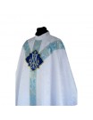 Marian chasuble semi gothic - jacquard fabric (68)