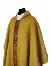 Gothic gold chasuble - brocade fabric (72)
