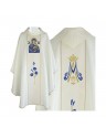 Embroidered chasuble of Our Lady of Perpetual Help - jacquard