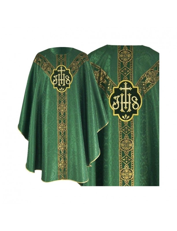 Chasuble semi-gothic green (73)