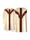 Semi-Gothic chasuble - gold patterns (74)