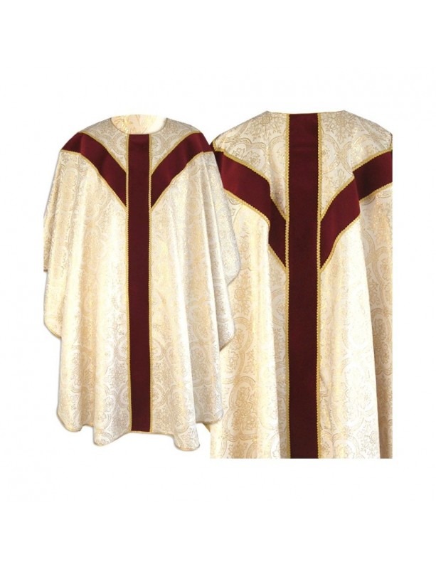 Halbgotisches Messgewand - Goldmuster