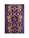 Gothic chasuble, plain fabric, purple (58)