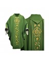 Gothic chasuble, stretch fabric, green (60)
