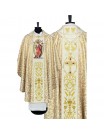 Embroidered chasuble with image of Jesus Christ