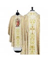 Chasuble brodée à l'effigie de Jésus-Christ