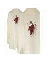 Casulla bordada con la imagen de Jesucristo (2)