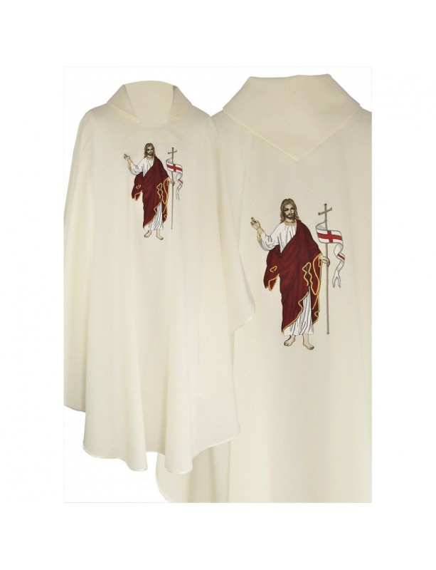 Casula ricamata con immagine di Gesù Cristo (2)
