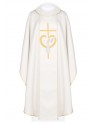 Embroidered wedding chasuble - (H)