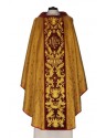 Embroidered chasuble, jacquard - velvet belt (7)