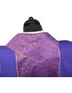 Purple chasuble - ceremonial pattern