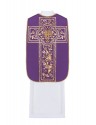 Roman chasuble embroidered IHS - liturgical colors (40)