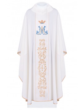 Marian chasuble embroidered (20)