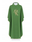 Embroidered chasuble with cross + ears - liturgical colors (42)