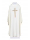 Chasuble embroidered Cross - liturgical colors (43)