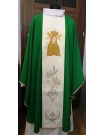 Green chasuble of Our Lady of Lichen
