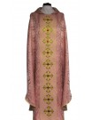 Chasuble liturgical colors - beautiful embroidered belt + stones (2)