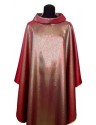Casulla roja lisa, brillante (7)
